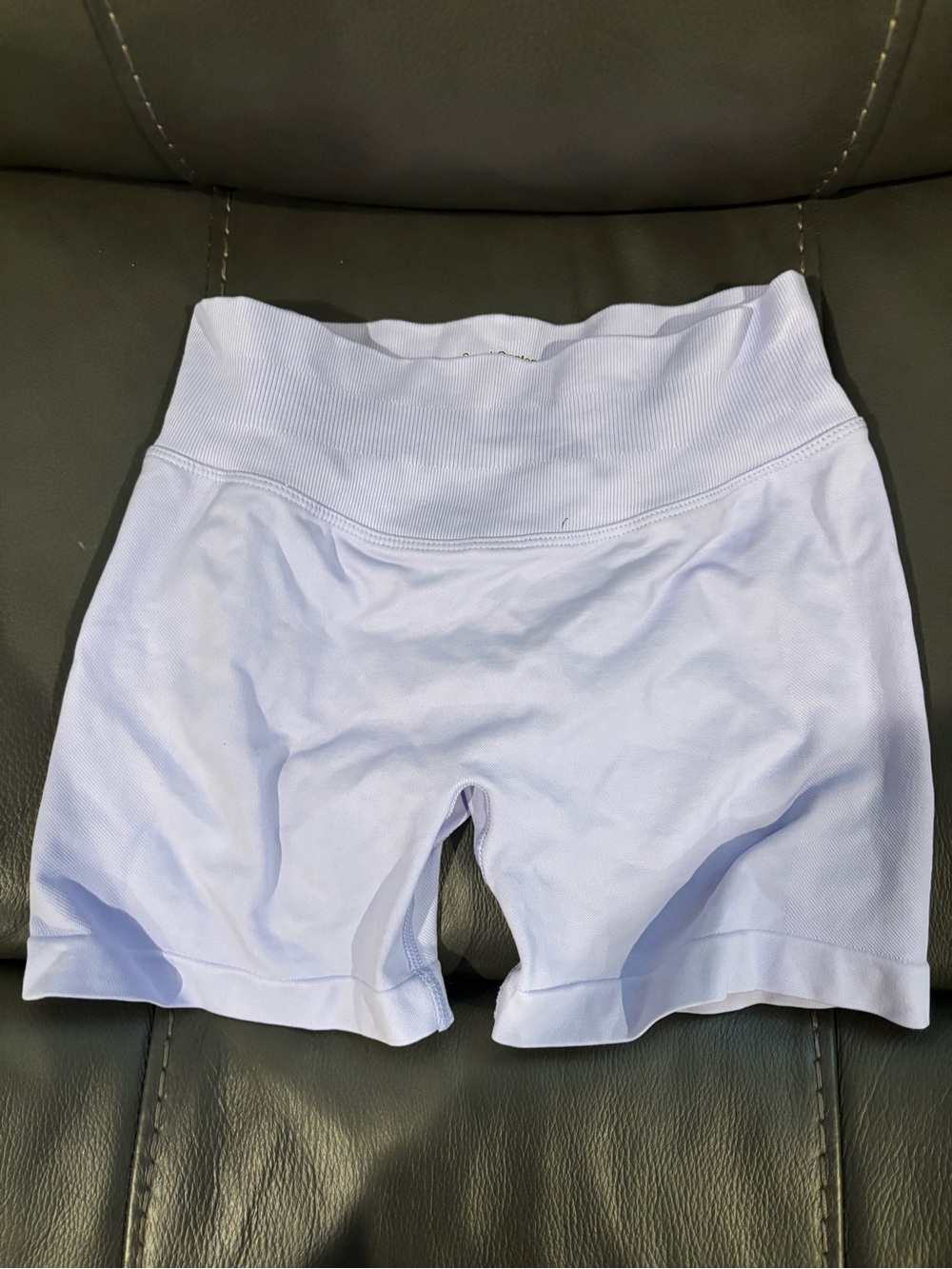 Women’s High-Waist Lavender Active Shorts